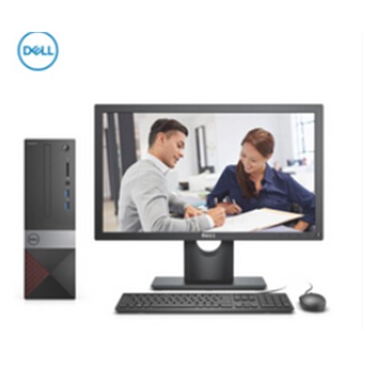戴尔(DELL)  3471   英特尔酷睿i5办公台式电脑整机(九代i5-9400 8G 1T 键鼠 WIFI)21.5英寸